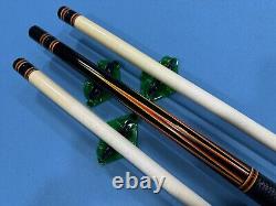 Brand New Michael Li Custom Pool Cue Southwest Design Flame? Veneers