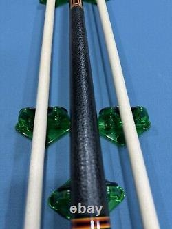 Brand New Michael Li Custom Pool Cue Southwest Design Flame? Veneers