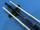 Brand New Michael Li Custom Pool Cue Southwest Premium Blue White Blue