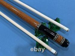 Brand New Michael Li Custom Pool Cue Southwest Style Wrapless? Blue White Blue