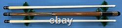 Brand New Michael Li Custom Pool Cue Southwest Style Wrapless? Blue White Blue