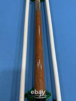 Brand New Michael Li Custom Pool Cue Southwest Style Wrapless? Blue White Blue