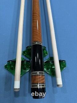 Brand New Michael Li Custom Pool Cue Southwest Style Wrapless? Blue White Blue