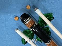 Brand New Michael Li Custom Pool Cue Southwest Style Wrapless? Blue White Blue