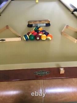 Brunswick vintage pool table-1 of 1- Museum Quality Prototype -A Masterpiece