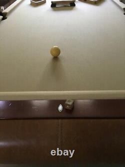 Brunswick vintage pool table-1 of 1- Museum Quality Prototype -A Masterpiece