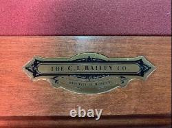 CJ Bailey custom mint condition slate pool table