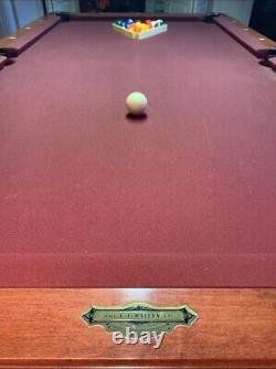 CJ Bailey custom mint condition slate pool table
