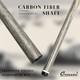 Carbon Fiber Pool Cue-shaft Only, Pro Low Deflection, Radial Joint, Pick Size Joint