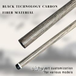Carbon Fiber Pool Cue-Shaft Only, Pro Low Deflection, Radial Joint, Pick Size Joint