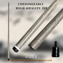 Carbon Fiber Pool Cue-Shaft Only, Pro Low Deflection, Radial Joint, Pick Size Joint