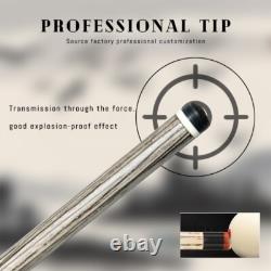 Carbon Fiber Pool Cue-Shaft Only, Pro Low Deflection, Radial Joint, Pick Size Joint
