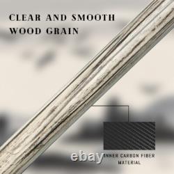 Carbon Fiber Pool Cue-Shaft Only, Pro Low Deflection, Radial Joint, Pick Size Joint