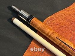 Carl Giuli Custom Gambler Pool Cue. With Maple Shaft