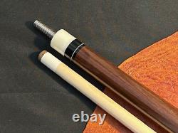 Carl Giuli Custom Zircote Maple Pool Cue. Maple Shaft