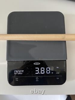Carolina Custom pool cue with pearl inlays and micarta ferrule new old stock