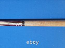 Chaney Custom 4 point purple heart curly maple 60 inch carbon fiber pool cue