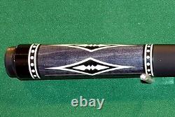 Cuetec Warrior grey Stain pool Cue Billiards, Custom 13-825 new with warranty