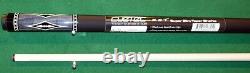 Cuetec Warrior grey Stain pool Cue Billiards, Custom 13-825 new with warranty