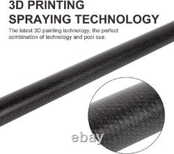 Custom 3D Print Technology Pool Cue Stick Set