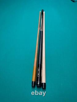 Custom Ebony pool cue 2 -shafts