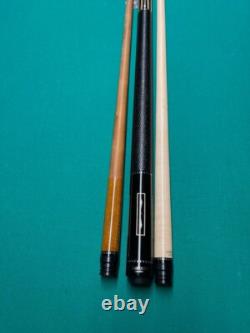Custom Ebony pool cue 2 -shafts