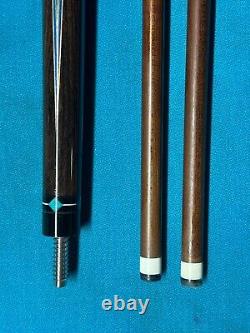 Custom Jeffrey Tucker African Blackwood Pool Cue, 3/8X10, 8 CF Extension