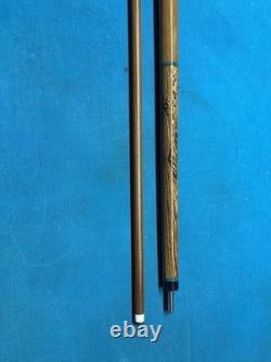 Custom Jeffrey Tucker Bocote/Black Limba Pool Cue, 30 Kielwood Shaft 3/8X10