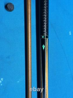 Custom Jeffrey Tucker King Wood Pool Cue, 30Kielwood Shaft, 3/8X10