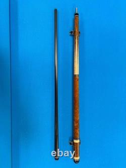 Custom Kent Davis Wrapless Pool Cue With Carbon Fiber Shaft Custom Kent Davis Wrapless Pool Cue With Carbon Fiber Shaft
