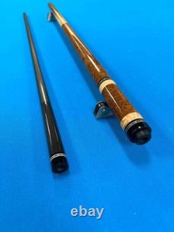 Custom Kent Davis Wrapless Pool Cue With Carbon Fiber Shaft Custom Kent Davis Wrapless Pool Cue With Carbon Fiber Shaft