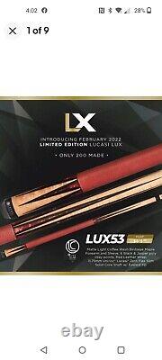 Custom Ltd Ed Only 200 Made Lucasi Lux 53 Pool Cue Butt Alone