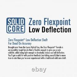 Custom Lucasi LZC28 Billiard 2-Piece Mystic Black Pool Cue 12.75mm Tip