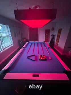 Custom Made Brunswick Gold Crown Pool Table With Other Items