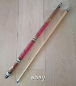 Custom Made Pool Cue Stick with Carry Case Unbranded 57 21 oz