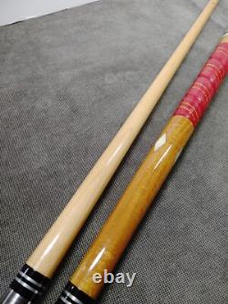 Custom Made Pool Cue Stick with Carry Case Unbranded 57 21 oz