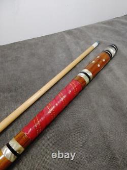 Custom Made Pool Cue Stick with Carry Case Unbranded 57 21 oz