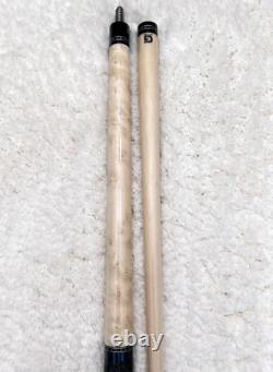 Custom McDermott G203 C2 Pool Cue with 12.5mm G-Core Shaft, FREE HARD CASE BLKBLU