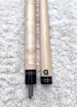 Custom McDermott G203 C2 Pool Cue with 12.5mm G-Core Shaft, FREE HARD CASE BLKBLU