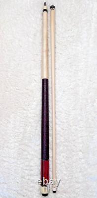 Custom McDermott G204 C2 Pool Cue with 12.5mm G-Core Shaft, FREE HARD CASE BLKRED