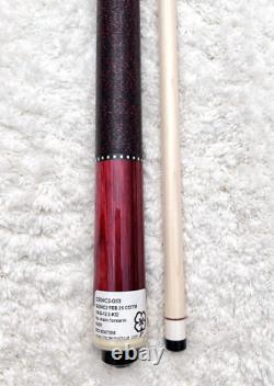 Custom McDermott G204 C2 Pool Cue with 12.5mm G-Core Shaft, FREE HARD CASE BLKRED