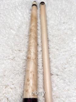 Custom McDermott G204 C2 Pool Cue with 12.5mm G-Core Shaft, FREE HARD CASE BLKRED