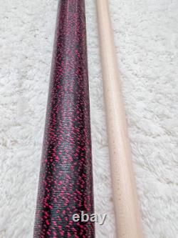 Custom McDermott G204 C2 Pool Cue with12.75mm G-Core Shaft, FREE HARD CASE BLKRED