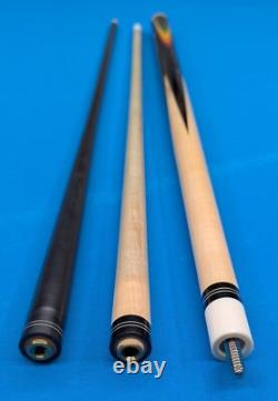 Custom Pool/Billiards Cue 2005 James White (JMW) Butterfly withCarbon Fiber Shaf