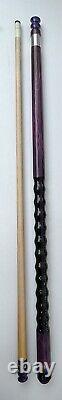 Custom? STEALTH? Pool Cue Excellent Condition 2-piece 19/20oz With Case