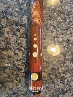 Custom Sampaio Pool Cue, Hand-Carved with 13 Mother Of Pearl Dots. Open To Offers
