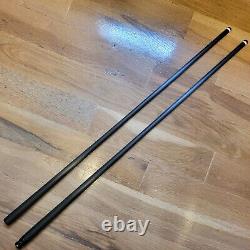 Custom Ultra Low Deflection Carbon Fiber 12.4 11.8 Pool Cue Shaft Radial Uni-Loc