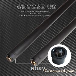 Customized Pool Cue Shaft Front Part for Billiard Play/Break/Snooker Pick Size