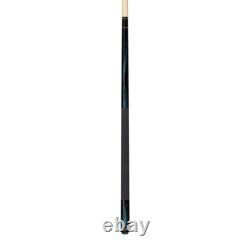 D-211 DUFFERIN POOL CUE Blue Flame Pro Taper Adjustable from 18 to 21oz