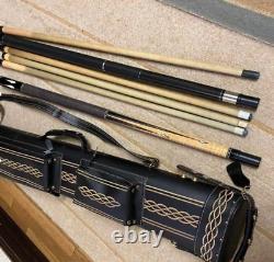 DAN DISHAW custom Cue Billiard Set from Japan